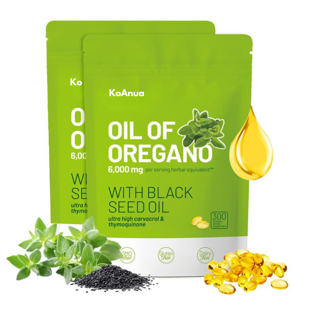 KoAnua - Oregano Oil with Black Seed Oil